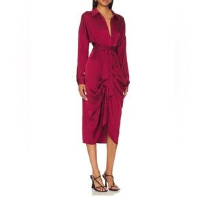 Steve Madden Supa dress NWT color Wine size 14